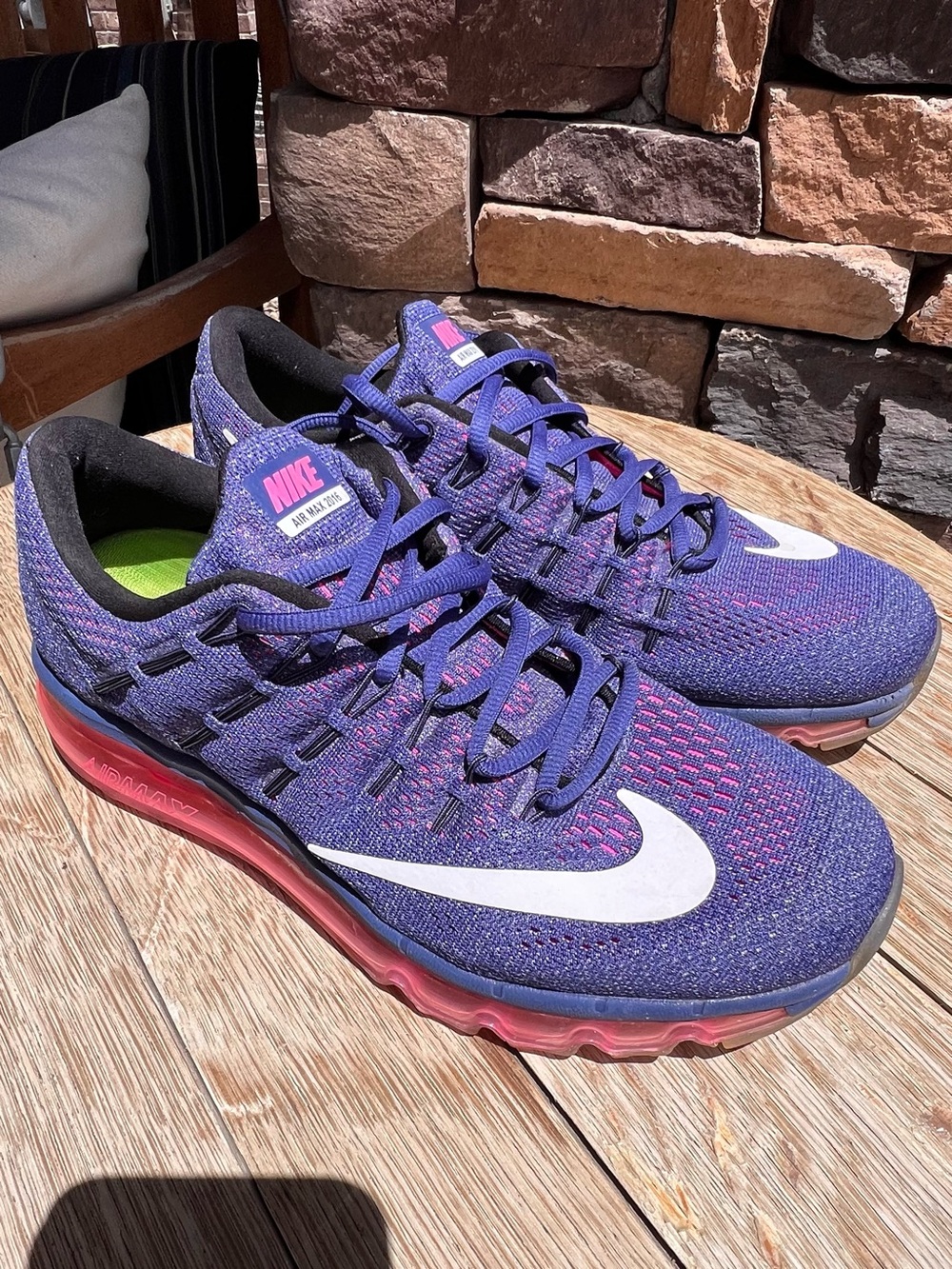 NIKE AIR MAX 2016 Women’s  | Dark Purple / Pink | 806772-502 | Running Sneakers